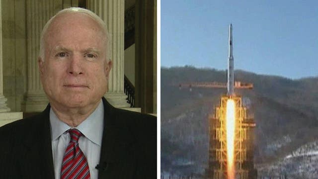Sen. McCain on intensifying tensions in North Korea