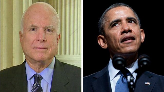 McCain: President not leading on Ukraine