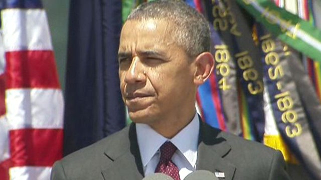 President Obama pays tribute to Fort Hood fallen soldiers