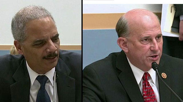 Holder, GOP lawmaker go at it at hearing