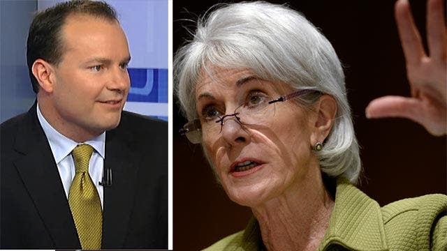 Sen. Lee: Sebelius 'took a lot of heat' for the WH