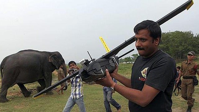 Around the World: Drones protect endangered rhinos in India