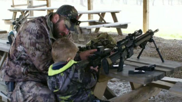 6-year-old is a Navy SEAL for a day