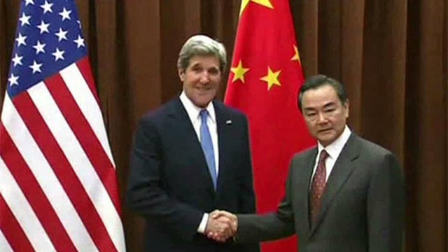 Sec. Kerry call on China to help calm crisis