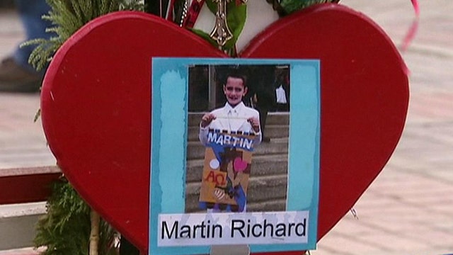 Team MR8 running in memory of 8-year-old Martin Richard