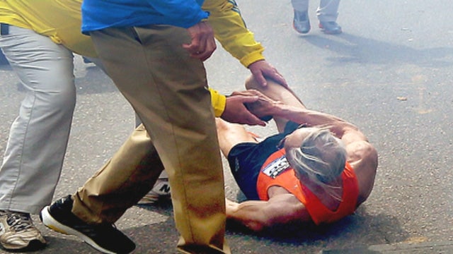 Eyewitness to Boston terror