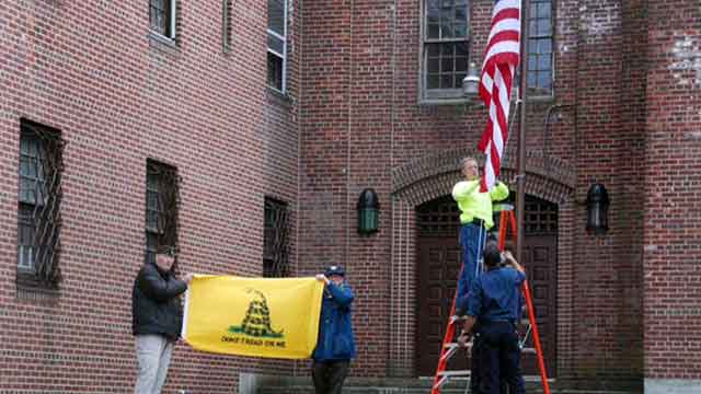 Is Gadsden flag patriotic or a political prop?