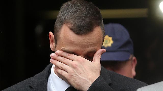 Is Oscar Pistorius putting on an act in court?