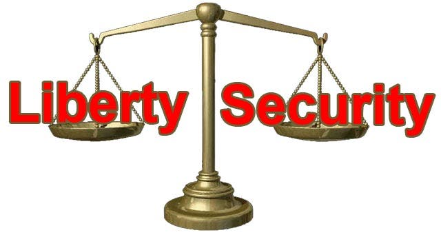 'Balancing act' between liberty and security in US