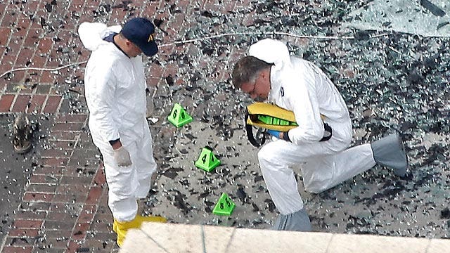 Searching for clues in bomb materials in Boston