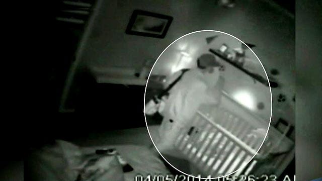 Home burglar video a nightmare for sleeping parents
