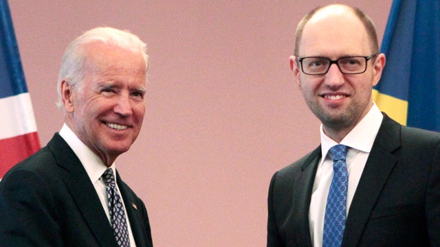 Biden pledges support in meeting with Ukrainian leaders