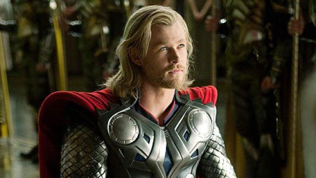 Hollywood Nation: Thor pounds his hammer