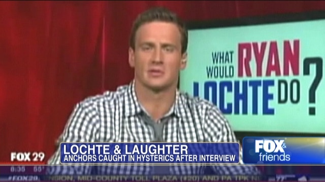 Ryan Lochte Interview Makes News Anchor Laugh