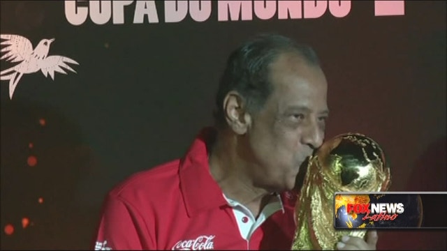 World Cup Trophy Begins Tour In Brazil