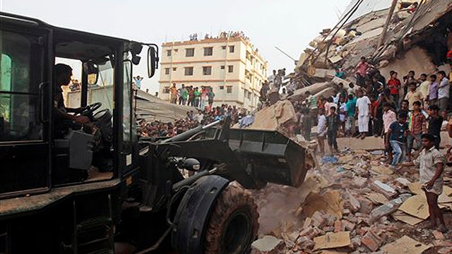 Bangladesh building collapse kills at least 100 people