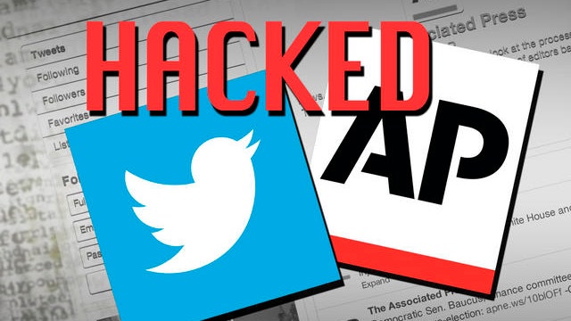 Who hacked the AP's twitter account?