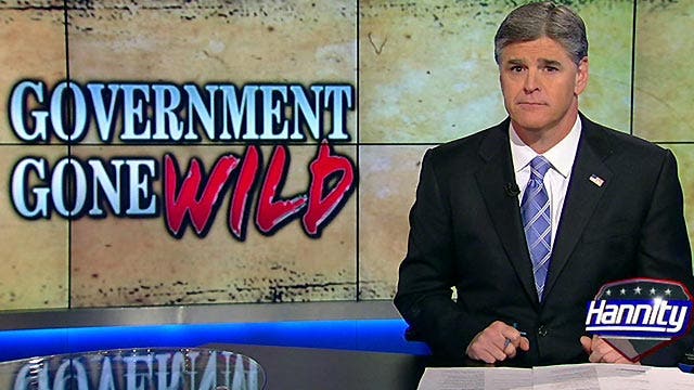 Sean Hannity: 'Our government is simply out of control'