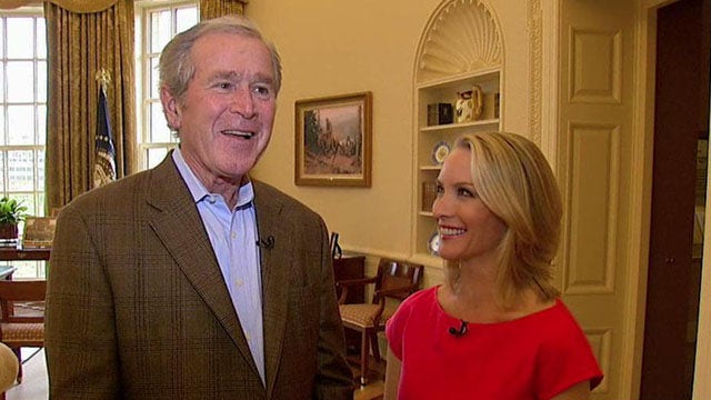 Dana Perino interviews George W. Bush