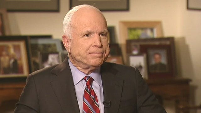 McCain: The 'red line' in Syria has been crossed