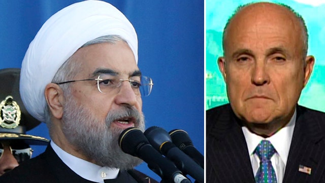Giuliani: Iran leader has 'no respect' for US administration