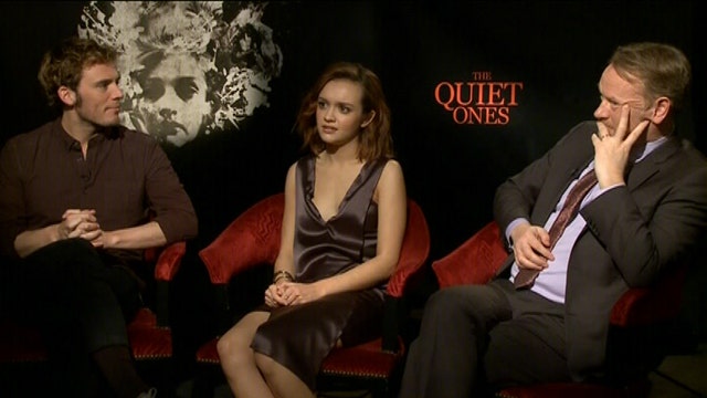 'The Quiet Ones' stars on things that go bump in the night