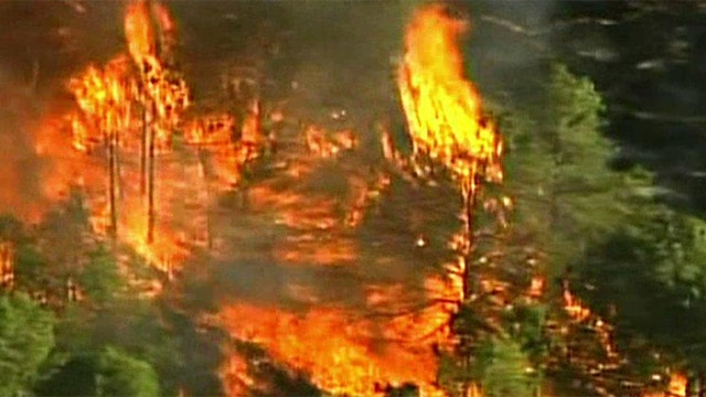 Wildfires rage across southern New Jersey