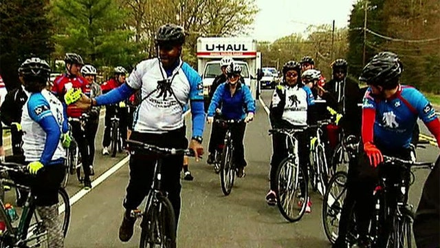 Wounded vets ride for recovery