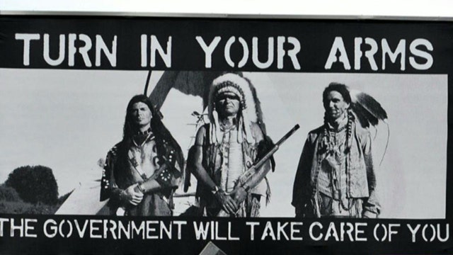 Controversy over pro-gun billboard in Colorado