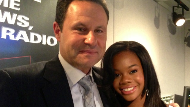 Brian and Olympic Gold Medalist Gabby Douglas
