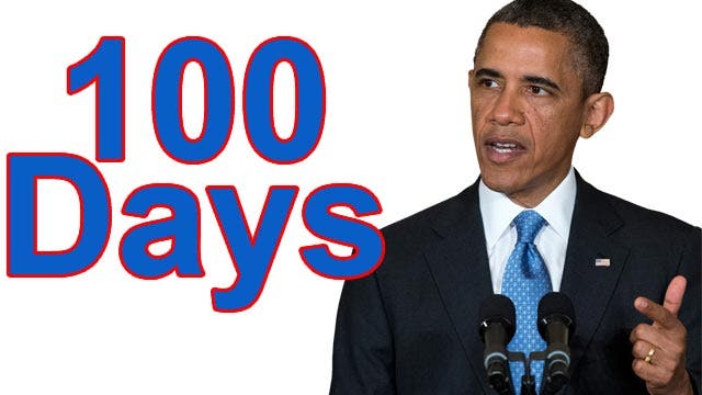 100th day of Obama's second term