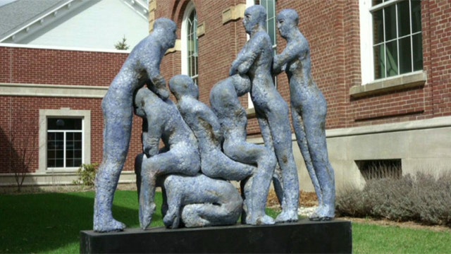 Michigan town sculpture offensive or art?