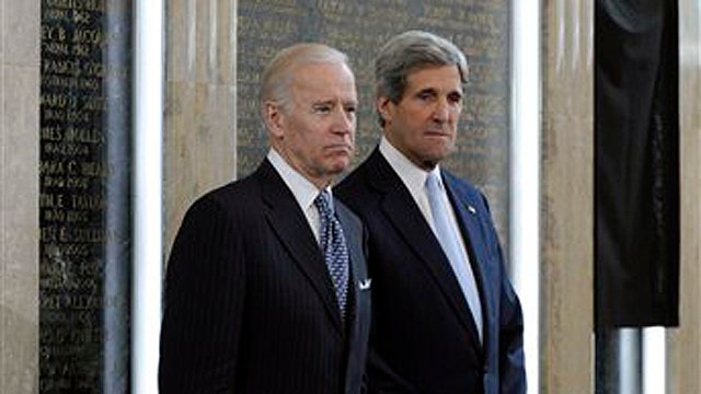 Biden, Kerry honor Benghazi attack victims