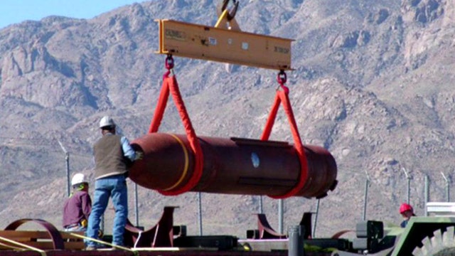 'Bunker buster' upgraded in response to standoff with Iran