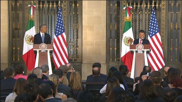 Obama Talks Immigration in Mexico