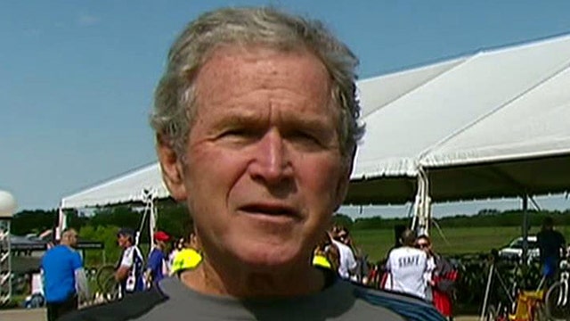 Day Three of President Bush's 2014 Warrior 100K Ride