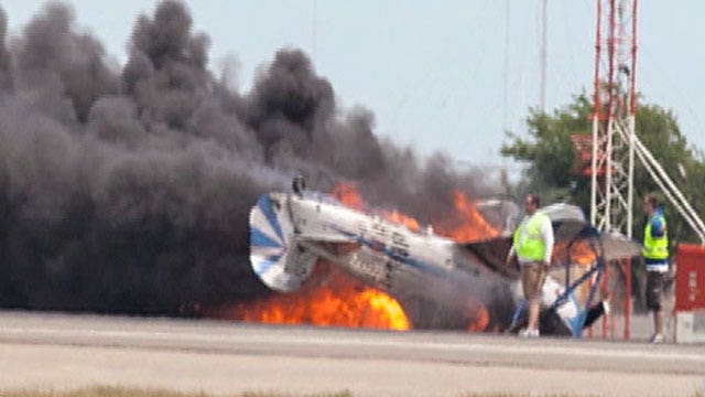 Veteran stunt pilot killed in air show crash