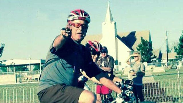 President Bush leads 100K bike ride for wounded veterans