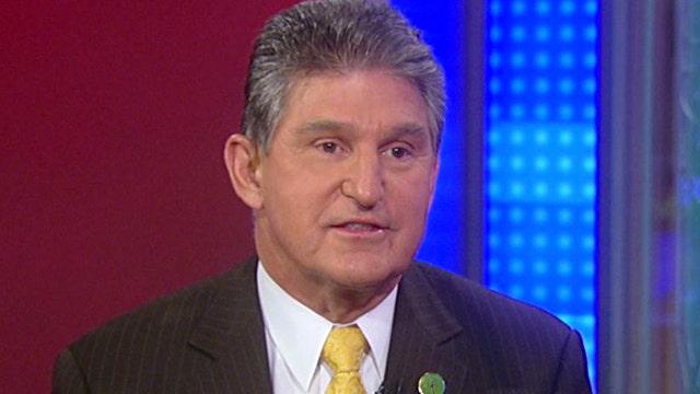 Sen. Joe Manchin responds to Marine veteran