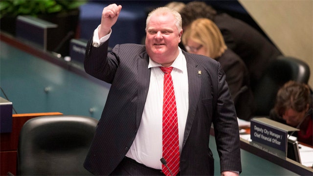 Rob Ford speaks from rehab