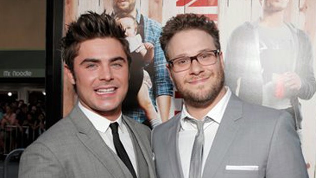 Seth Rogen teams up with Zac Efron in new comedy 'Neighbors'