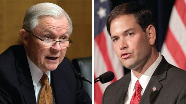 Rubio, Sessions at odds over 3 keys to immigration reform