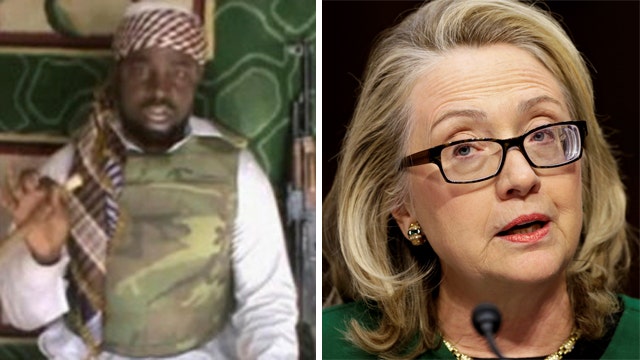 Departemen Luar Negeri Clinton menolak menyebut Boko Haram sebagai kelompok teroris