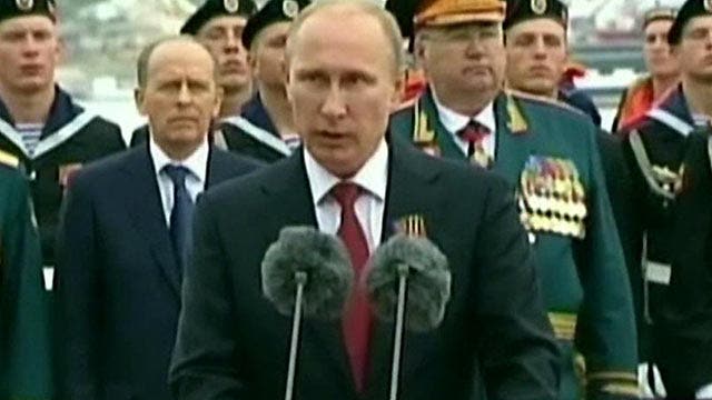 Putin stages 'victory lap' on Victory Day in Crimea