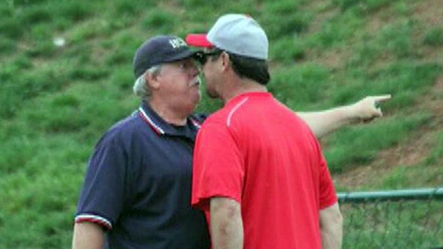 Report: Mitch Williams has blowup with umpire at kid's game