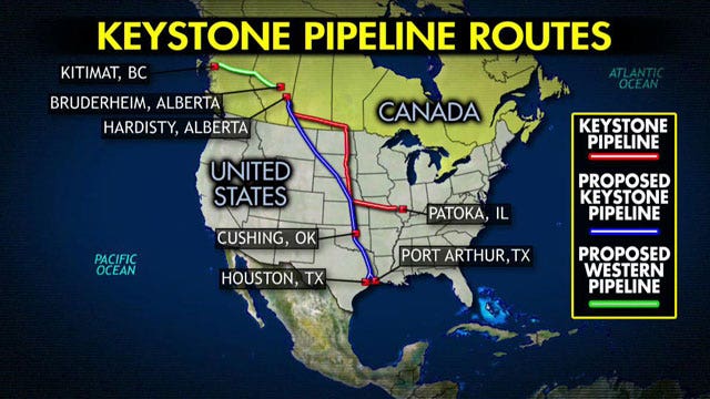 Keystone pipeline stalls after Senate bill fails