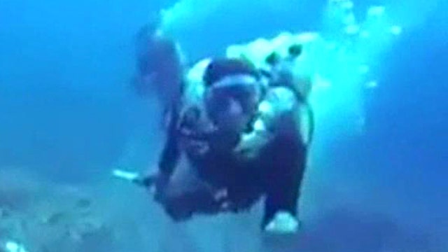 Scuba scare: Diver captures attack 50 feet underwater