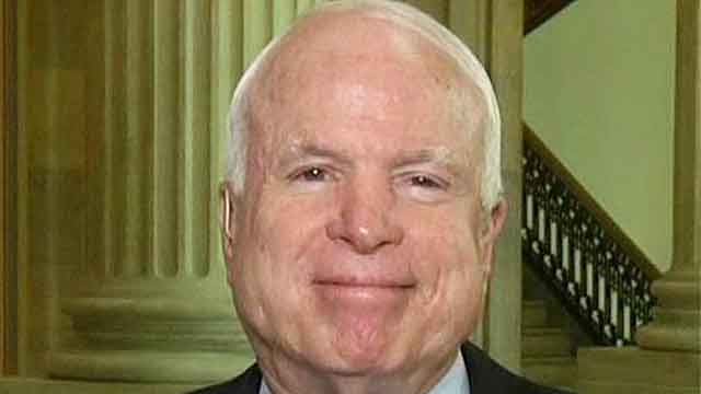 Sen. McCain talks IRS scandal, Obama's Benghazi response