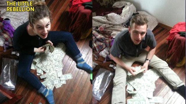 Roommates find $40,000 in couch bought at thrift store