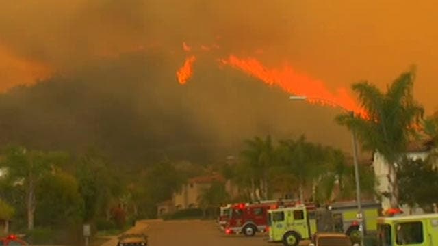 Teens arrested for trying to spark wildfires in California